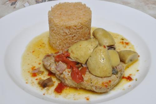 Slovácký vepřový plátek se žampiony  – Snadné recept z Česko kuchyně, hotový za Do 30 minut